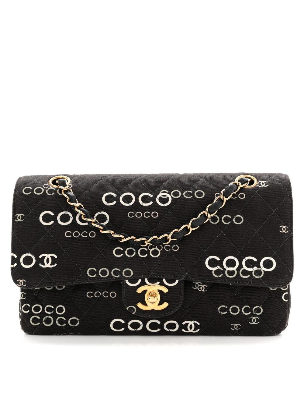 Chanel Canvas Coco Printed Quilted #339073C35B